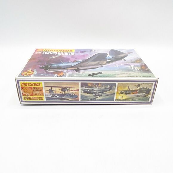 Vintage Matchbox Curtiss Helldiver Model Kit 1:72 PK-104 SB2C-1  1973 SEALED - Picture 2 of 7